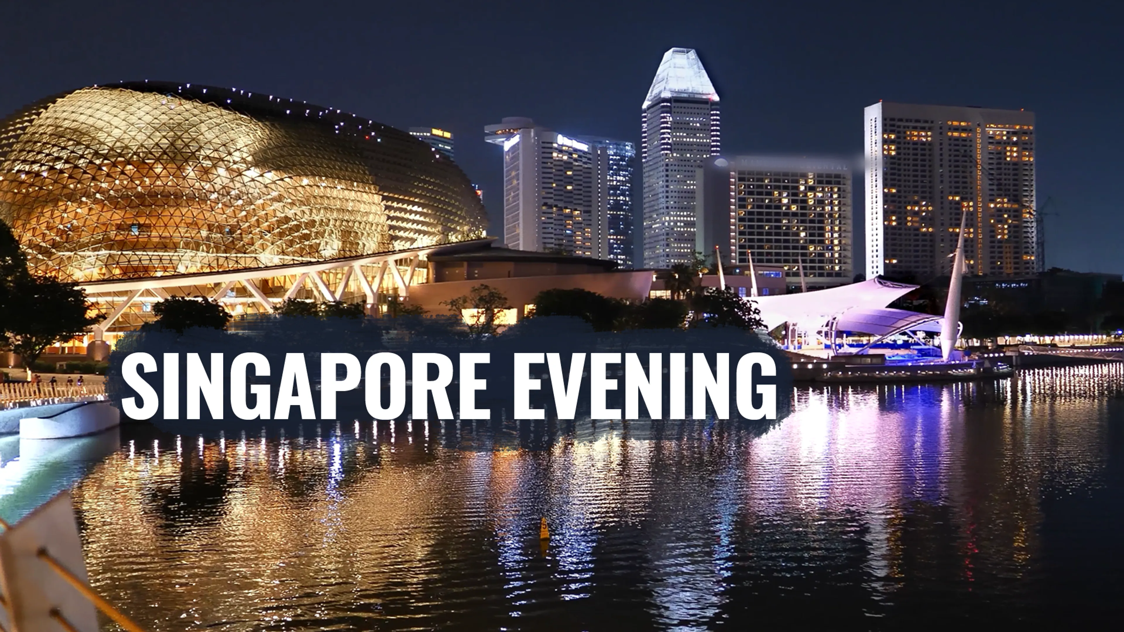 Singapore Evening poster